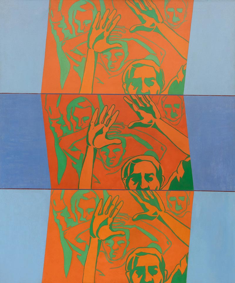 Hermandad, 1967, Acrílico, 60x50